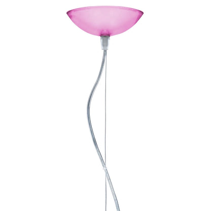 Fl/Y Pendant Lamp by Kartell #TRANSPARENT/CARDINAL RED