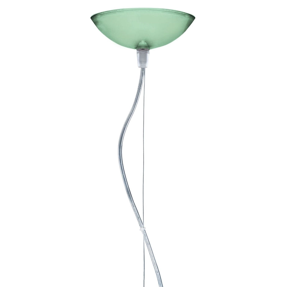 Fl/Y Pendant Lamp by Kartell #TRANSPARENT/SAGE GREEN