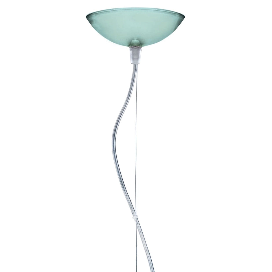 Fl/Y Pendant Lamp by Kartell #TRANSPARENT/PETROL