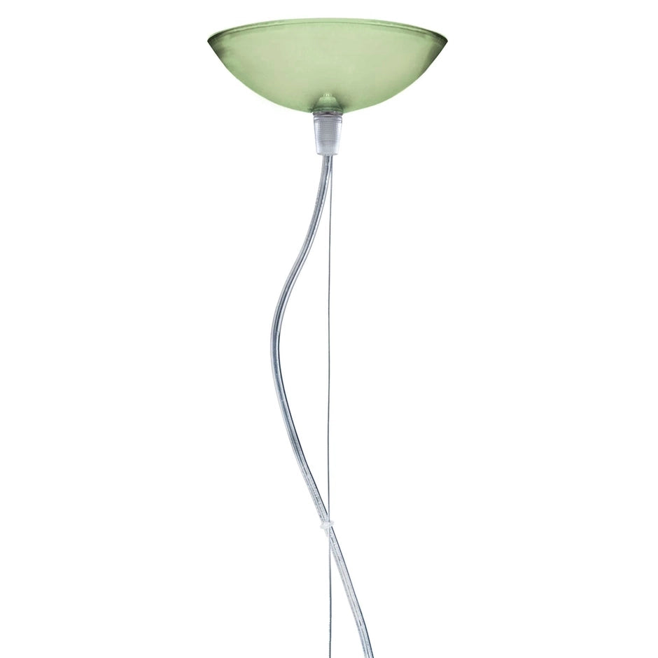 Fl/Y Pendant Lamp by Kartell #TRANSPARENT/OLIVE GREEN