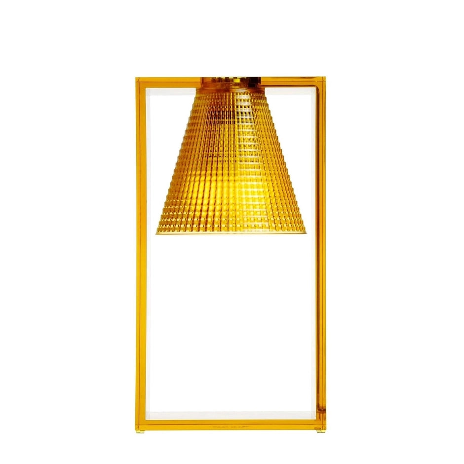 Light-Air Transparent Table Lamp by Kartell #AMBER