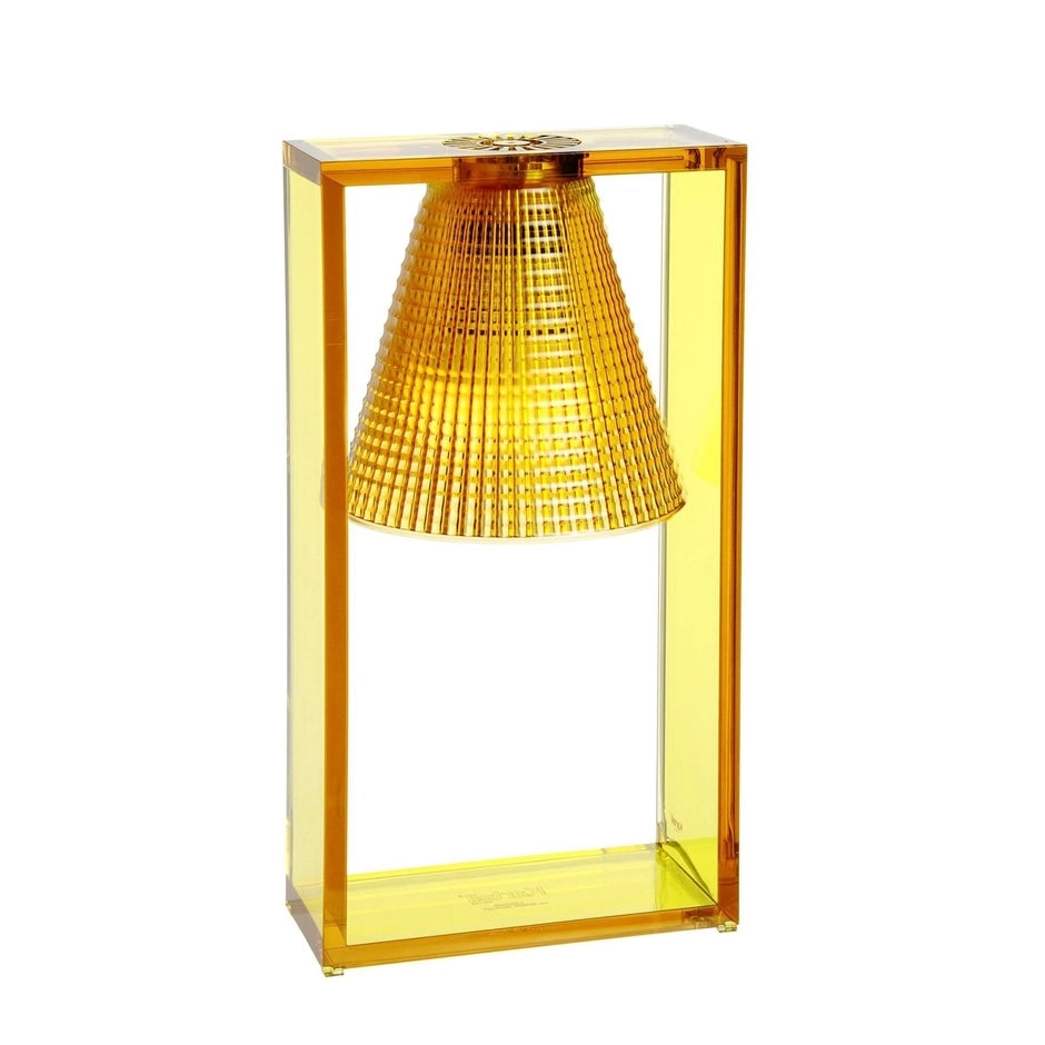 Light-Air Transparent Table Lamp by Kartell #AMBER