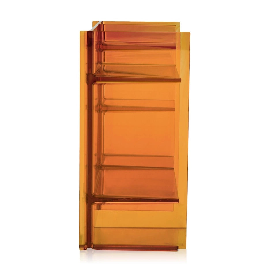 Sound-Rack multi-purpose shelving system by Kartell #AMBER