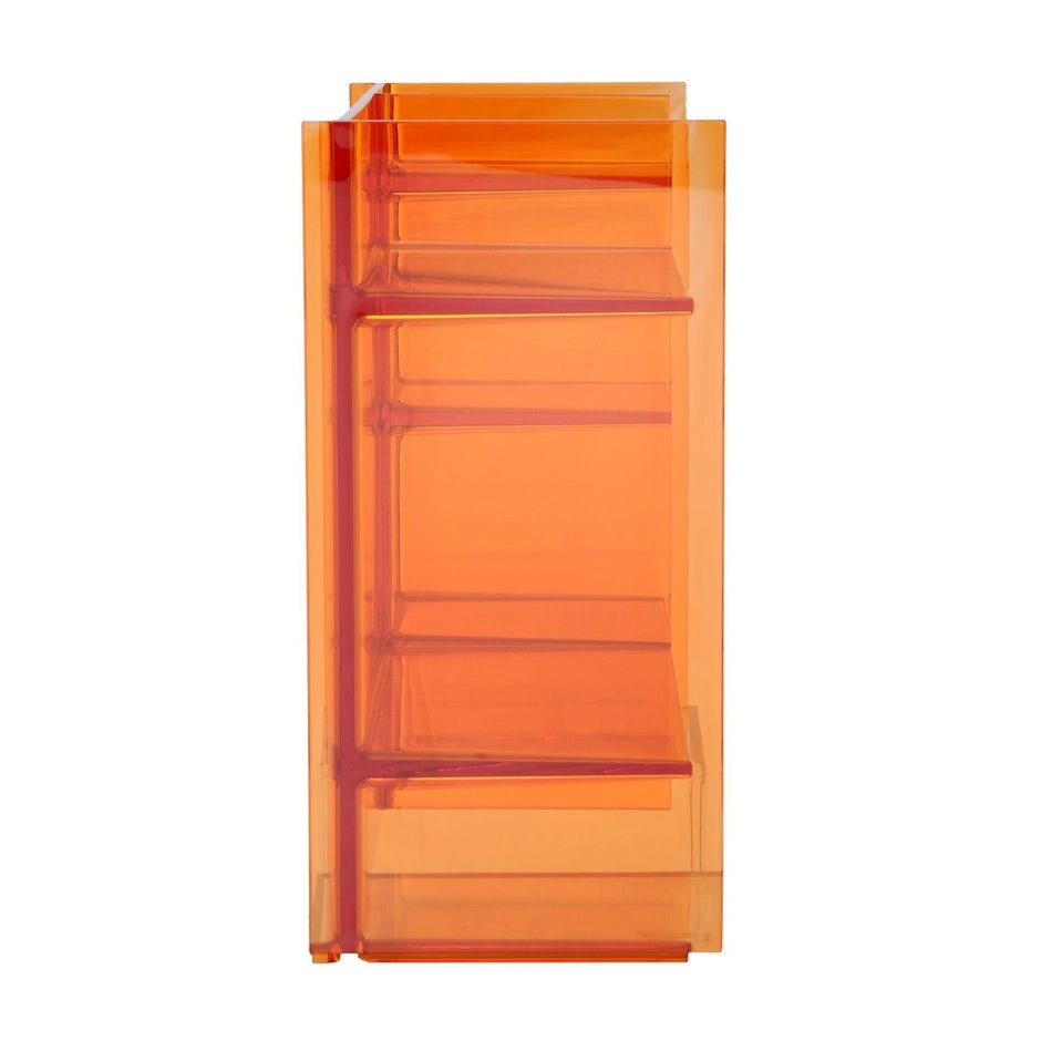 Sound-Rack multi-purpose shelving system by Kartell #TANGERIN ORANGE