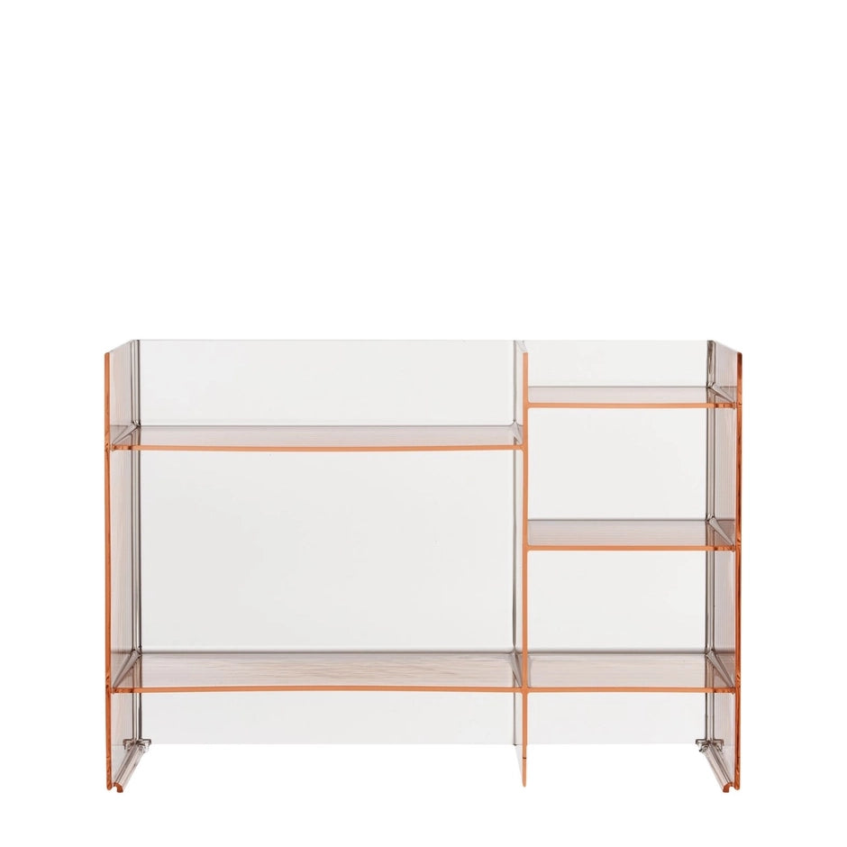 Sound-Rack multi-purpose shelving system by Kartell #PINK