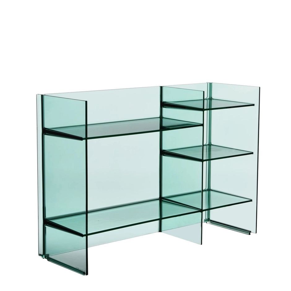 Sound-Rack multi-purpose shelving system by Kartell #AQUAMARINE GREEN