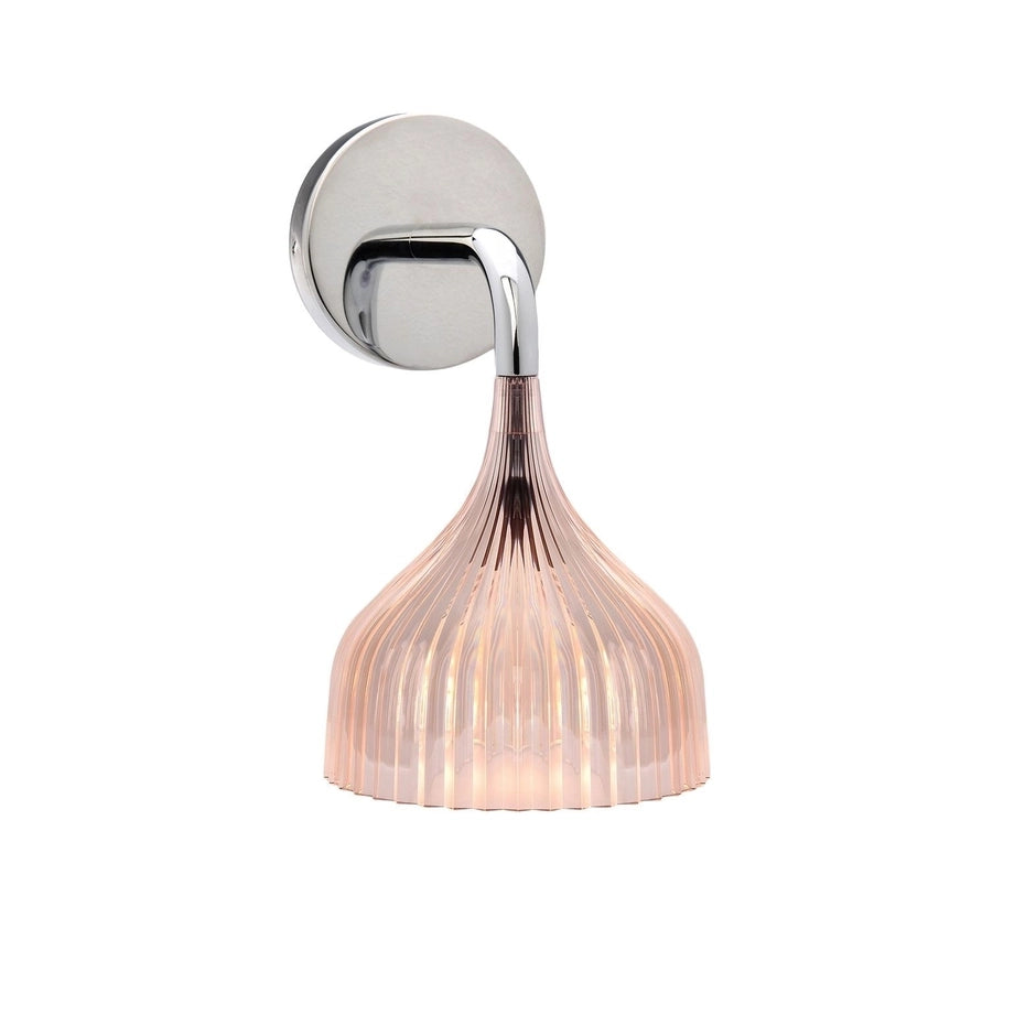 E’ Wall Lamp by Kartell #TRASPARENT PINK