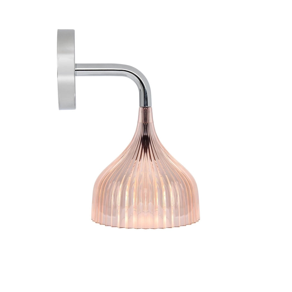 E’ Wall Lamp by Kartell #TRASPARENT PINK