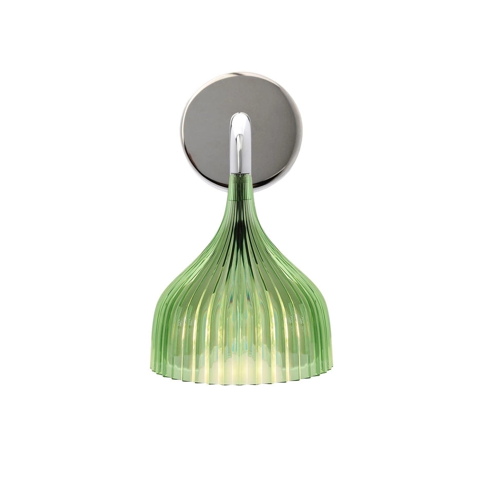 E’ Wall Lamp by Kartell #TRASPARENT GREEN