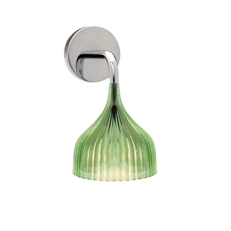 E’ Wall Lamp by Kartell #TRASPARENT GREEN