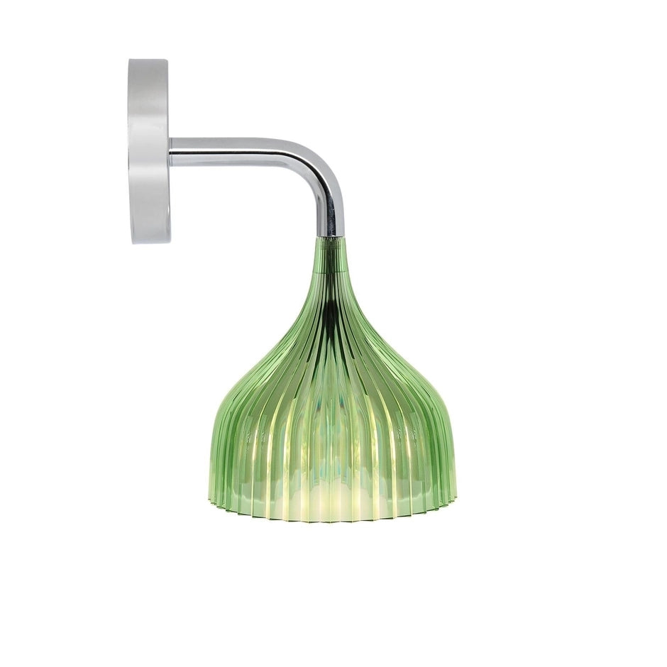 E’ Wall Lamp by Kartell #TRASPARENT GREEN