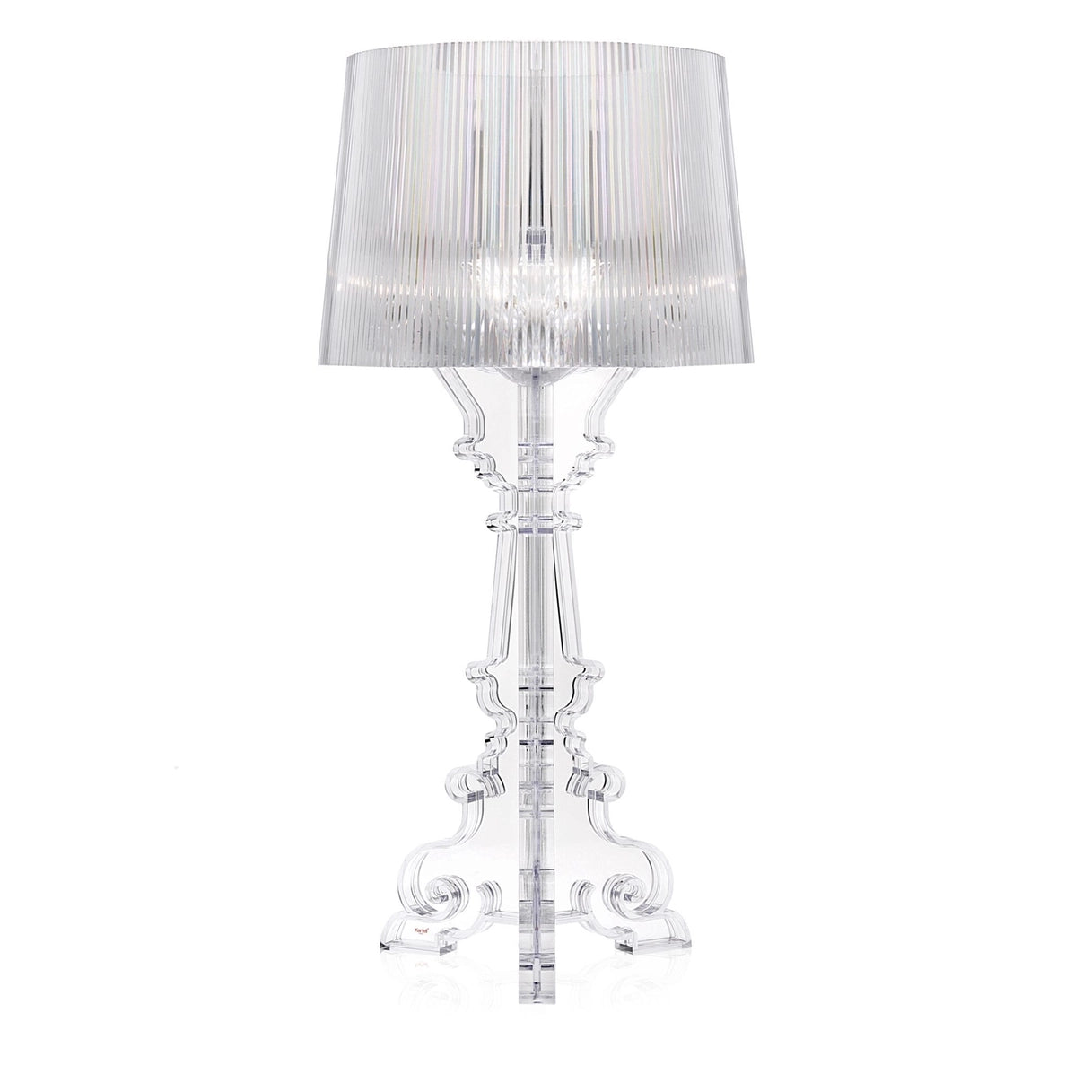 Bourgie Table Lamp by Kartell #TRANSPARENT/CRYSTAL