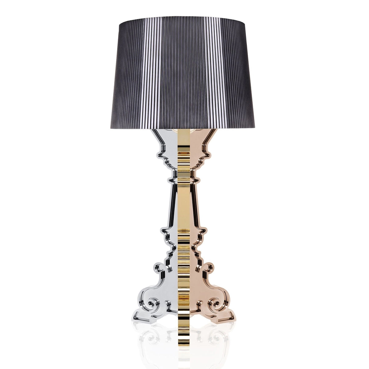 Bourgie Table Lamp by Kartell #METAL/TITANIUM MULTICOLOR