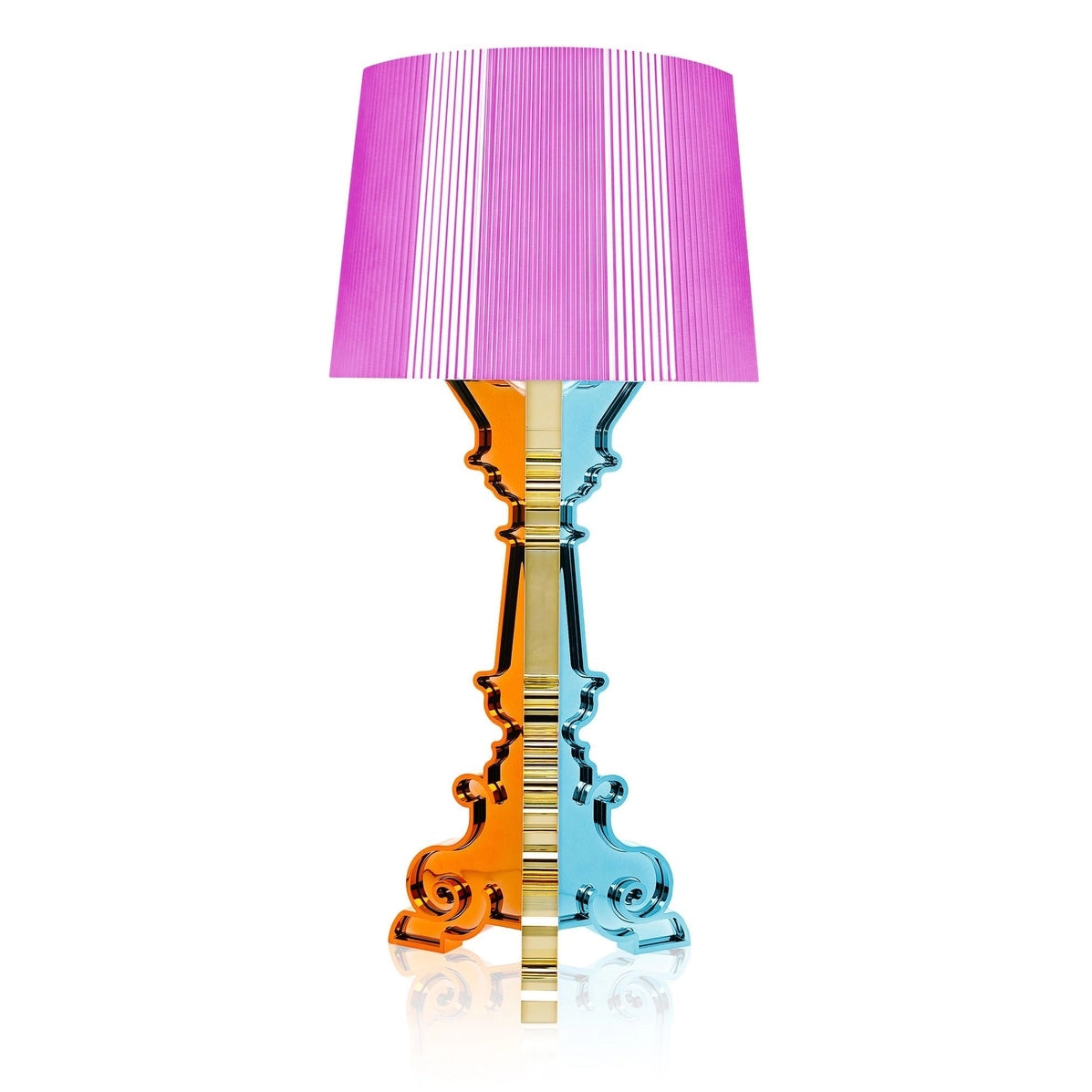 Bourgie Table Lamp by Kartell #METAL/FUCHSIA MULTICOLOR