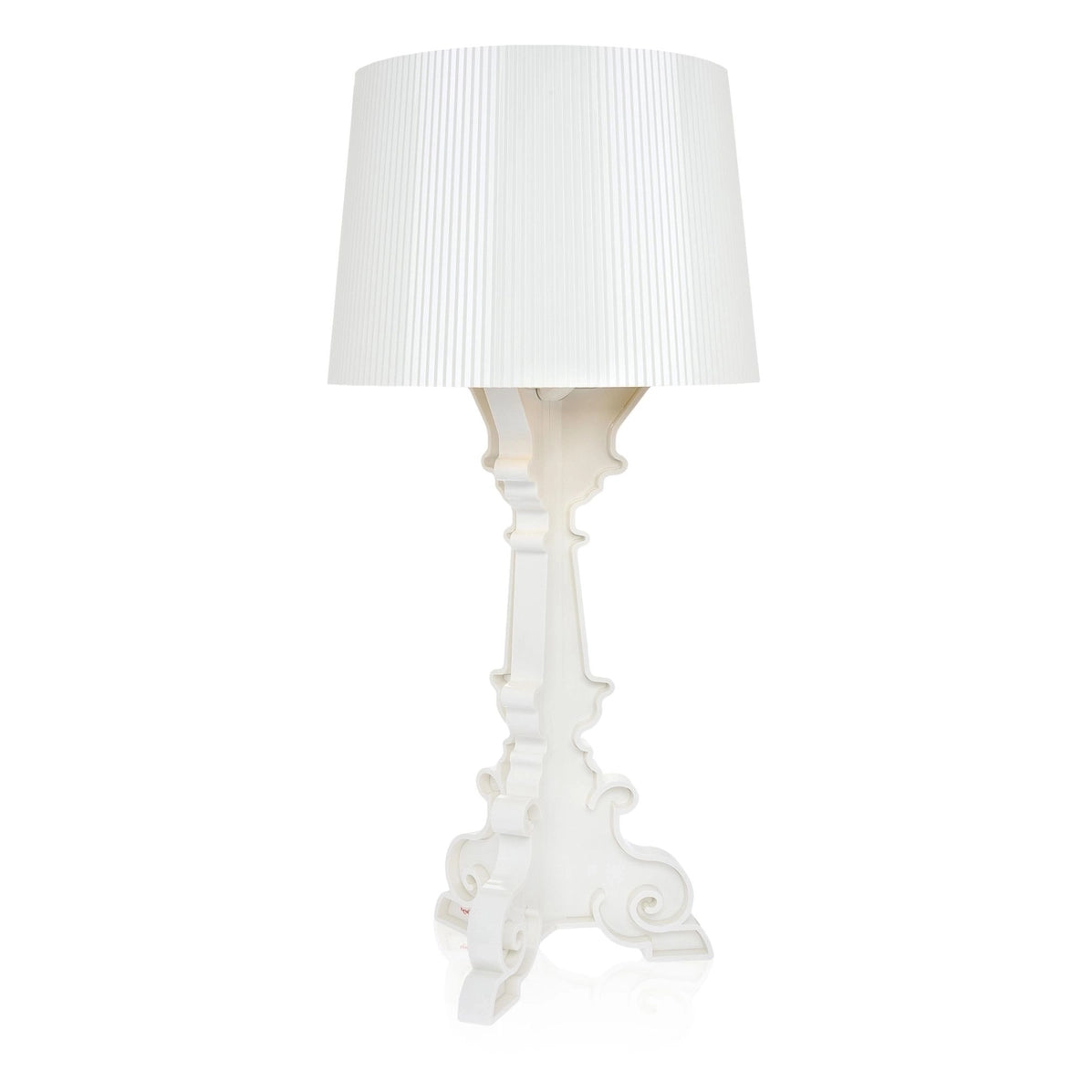 Bourgie Table Lamp by Kartell #MAT/WHITE/GOLD