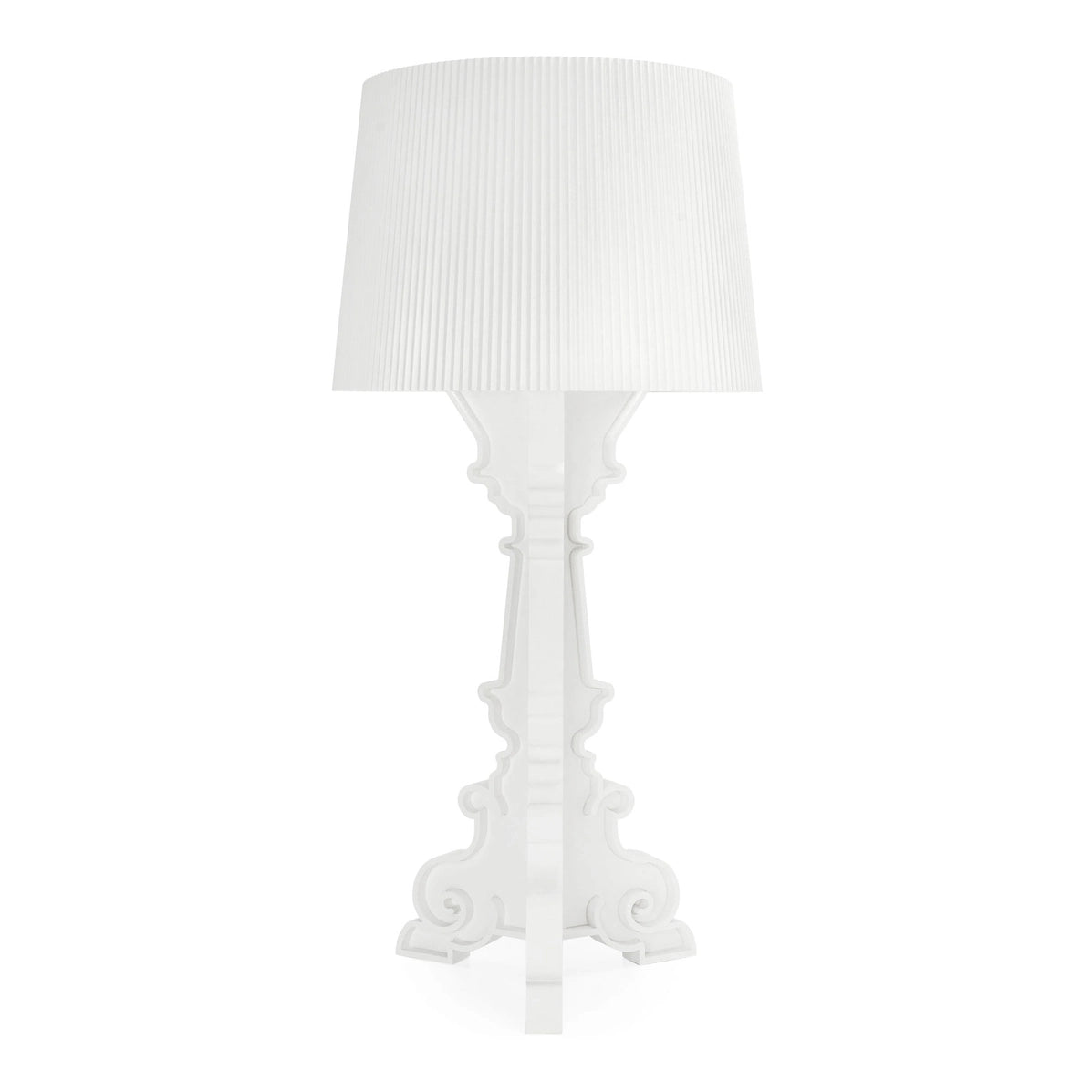 Bourgie Table Lamp by Kartell #MAT/WHITE