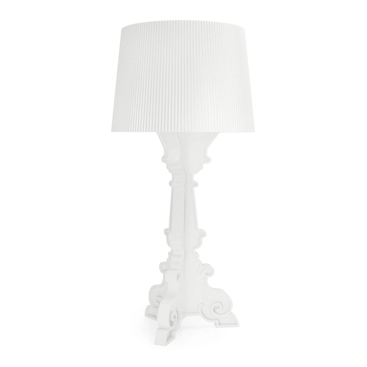 Bourgie Table Lamp by Kartell #MAT/WHITE