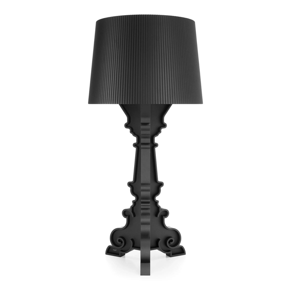 Bourgie Table Lamp by Kartell #MAT/BLACK