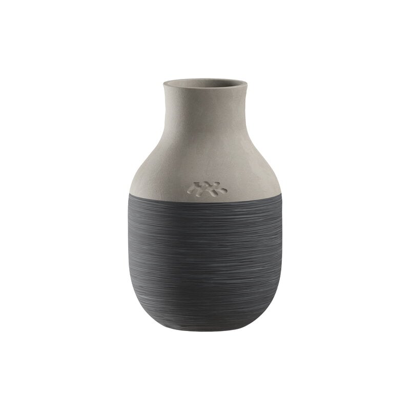 Omaggio Circulare vase by Kähler #12,5 cm, anthracite grey #