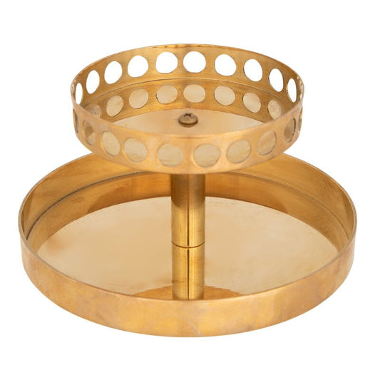 Kultatuikku candleholder by Aarikka #brass #