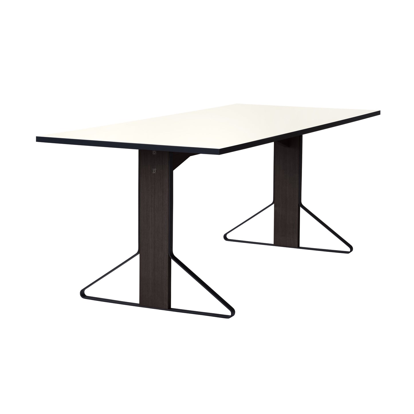 Artek Kaari Table REB 001 — black oak/white laminate