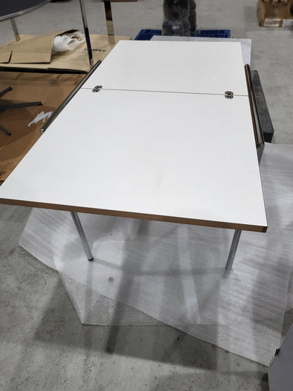 [국내재고/B급/매장전시중] JEAN - Rectangular drop-leaf HPL table