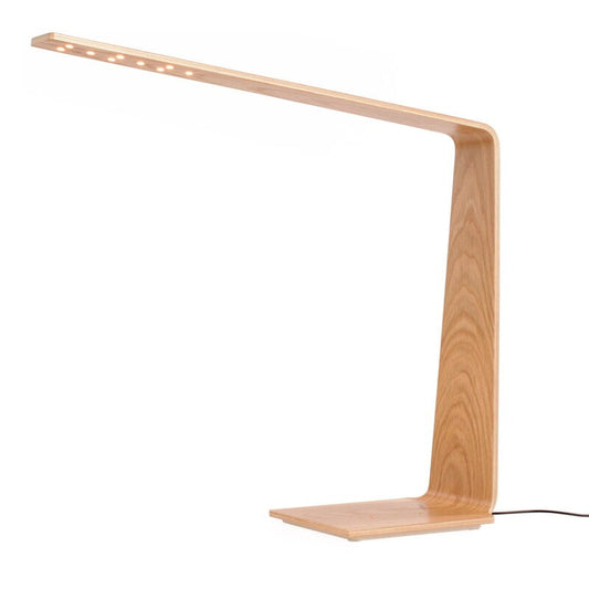 Led8 table lamp by Tunto #oak #