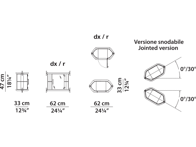 Baxter LIBELLE LIBEMS62VD technical drawing