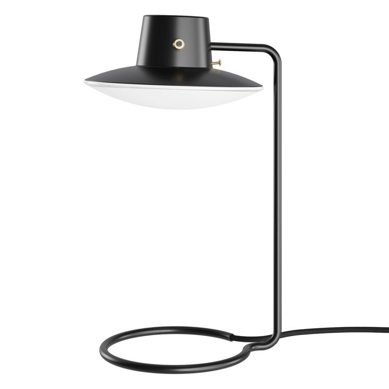 AJ Oxford table lamp by Louis Poulsen #410 mm, black - opal glass #