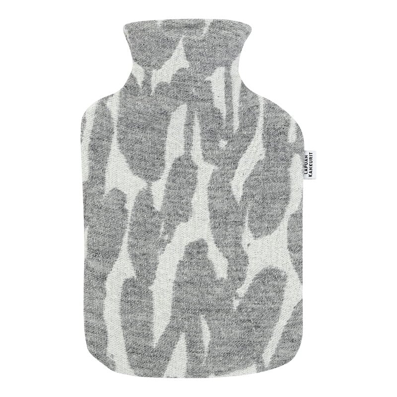 Jäkälä hot water bottle by Lapuan Kankurit #white - grey #