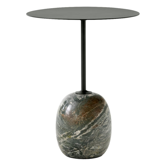 Lato LN8 coffee table, deep green - Verde Alpi marble
