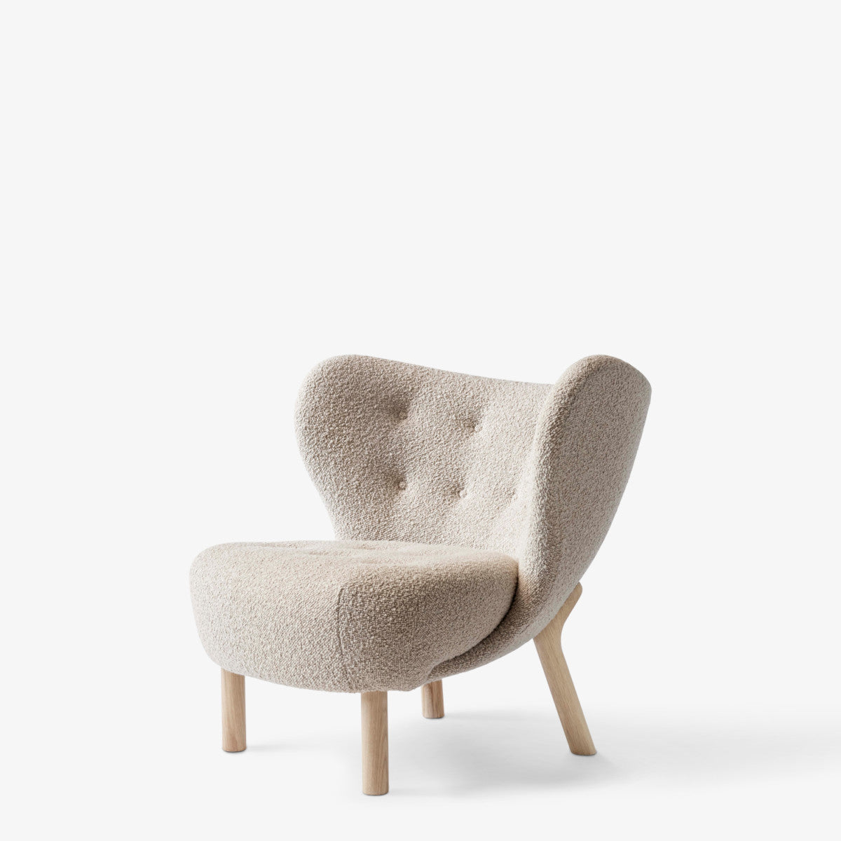 Little Petra Lounge Chair Vb1 by &Tradition #Oiled Oak/Karakorum 003