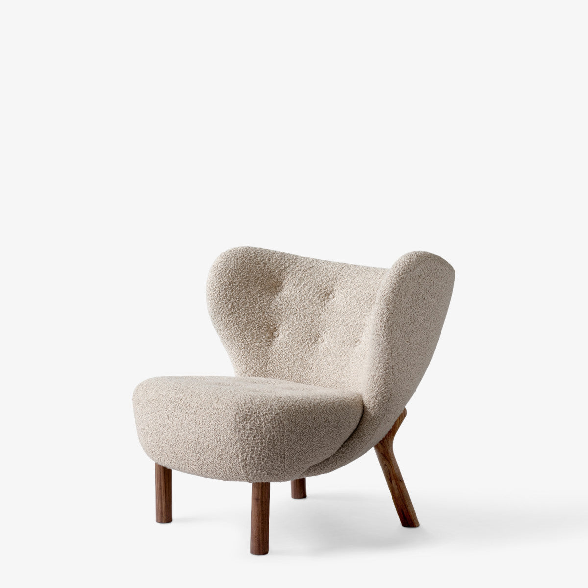 Little Petra Lounge Chair Vb1 by &Tradition #Oiled Walnut/Karakorum 003