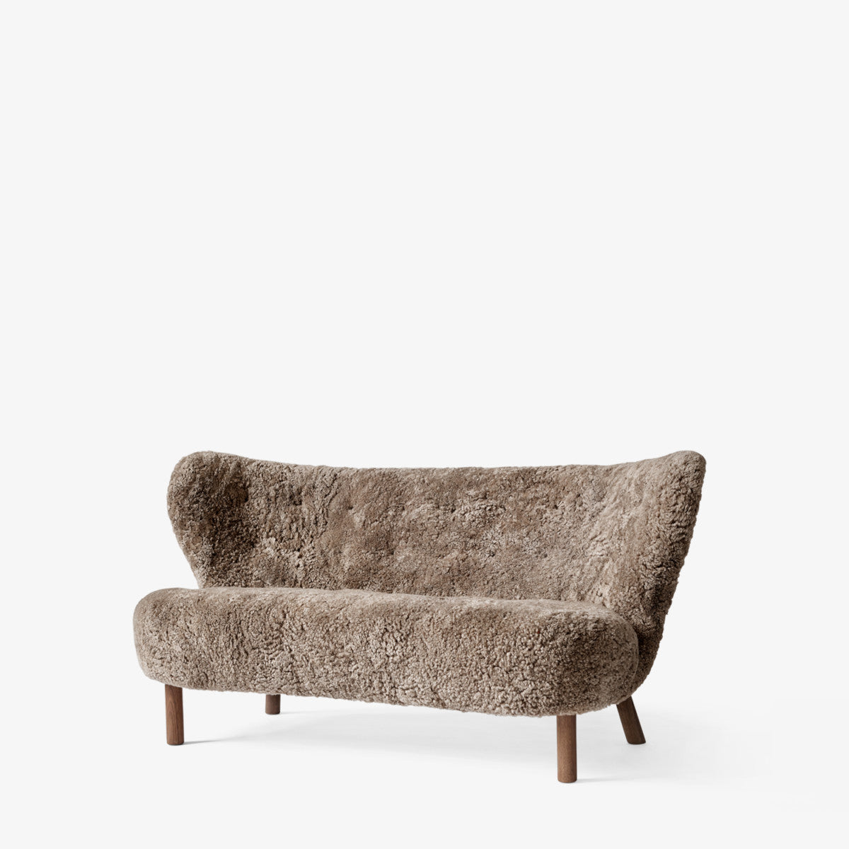 Little Petra Sofa Vb2 by &Tradition #Oiled Walnut/Sheepskin Sahara