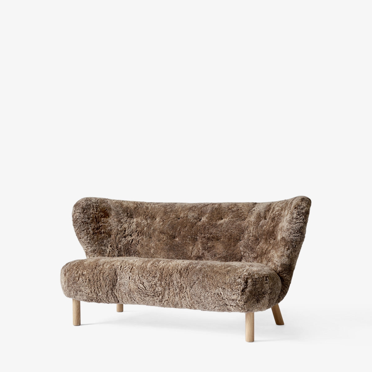 Little Petra Sofa Vb2 by &Tradition #Oiled Oak/Sheepskin Sahara