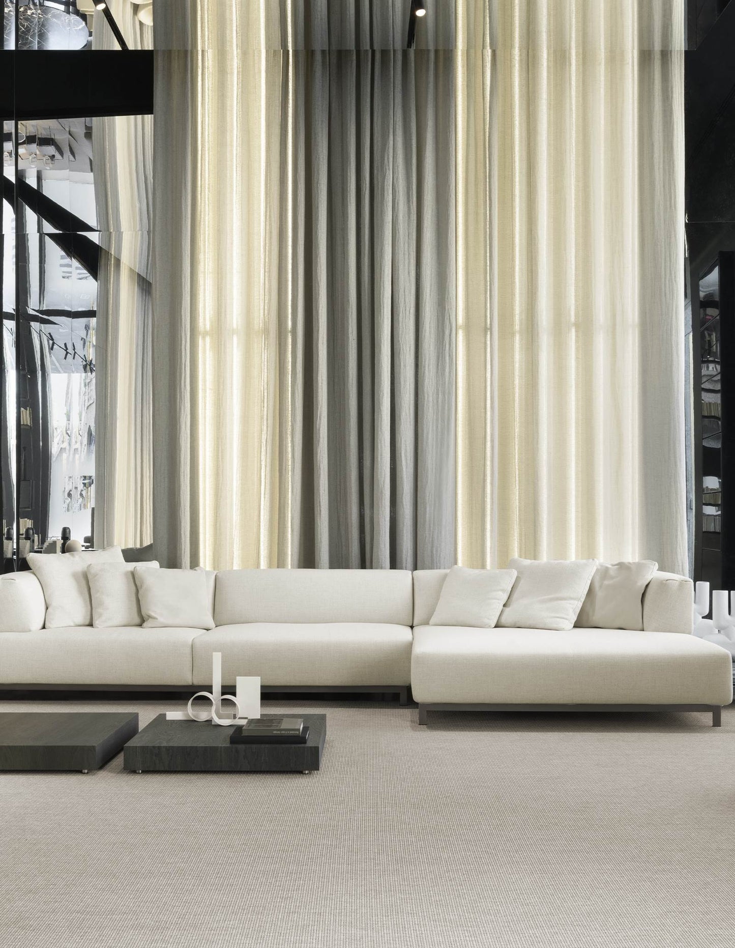 METRO² - Sectional sofa with removable cover