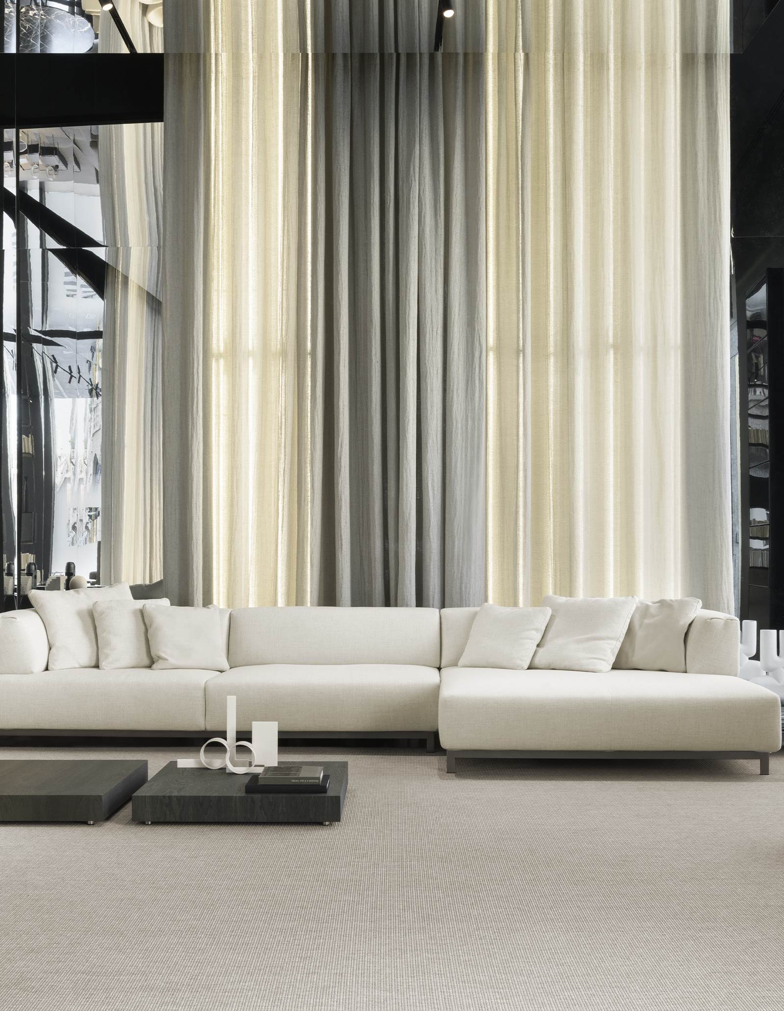 METRO² - Sectional sofa with removable cover