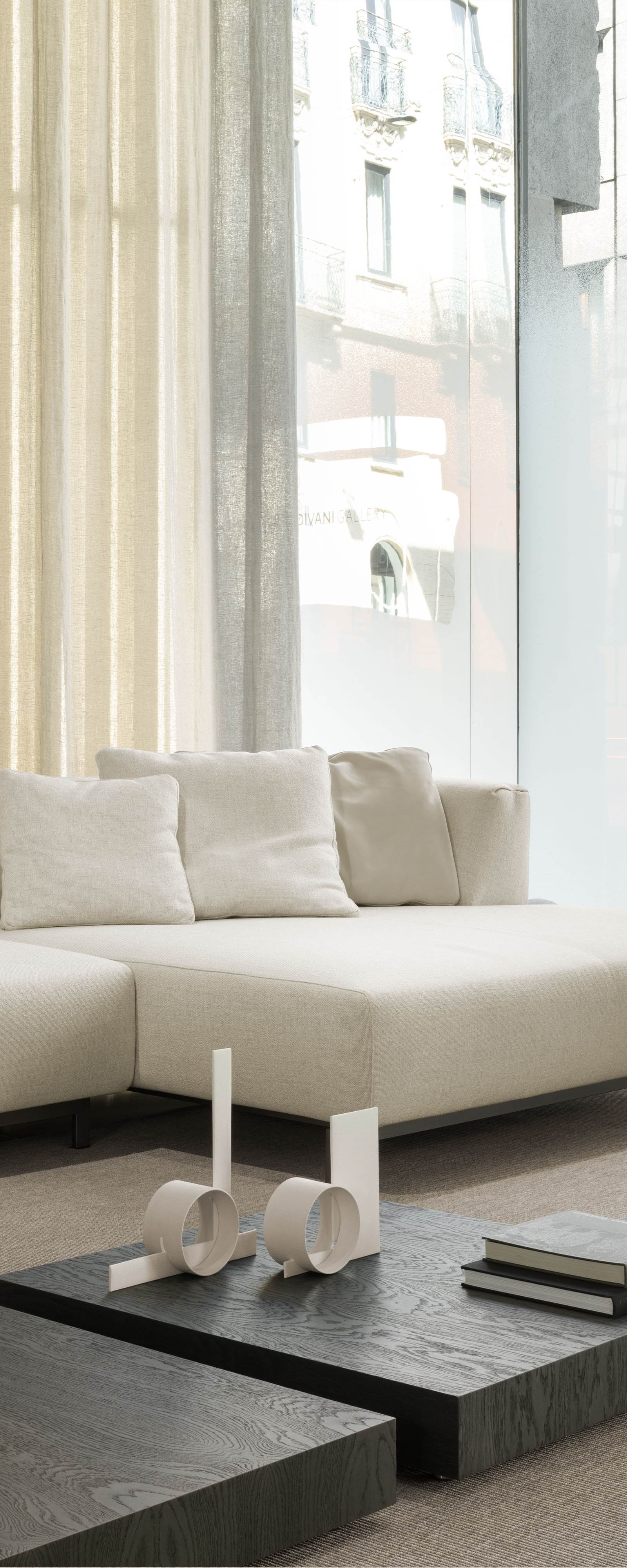 METRO² - Sectional sofa with removable cover