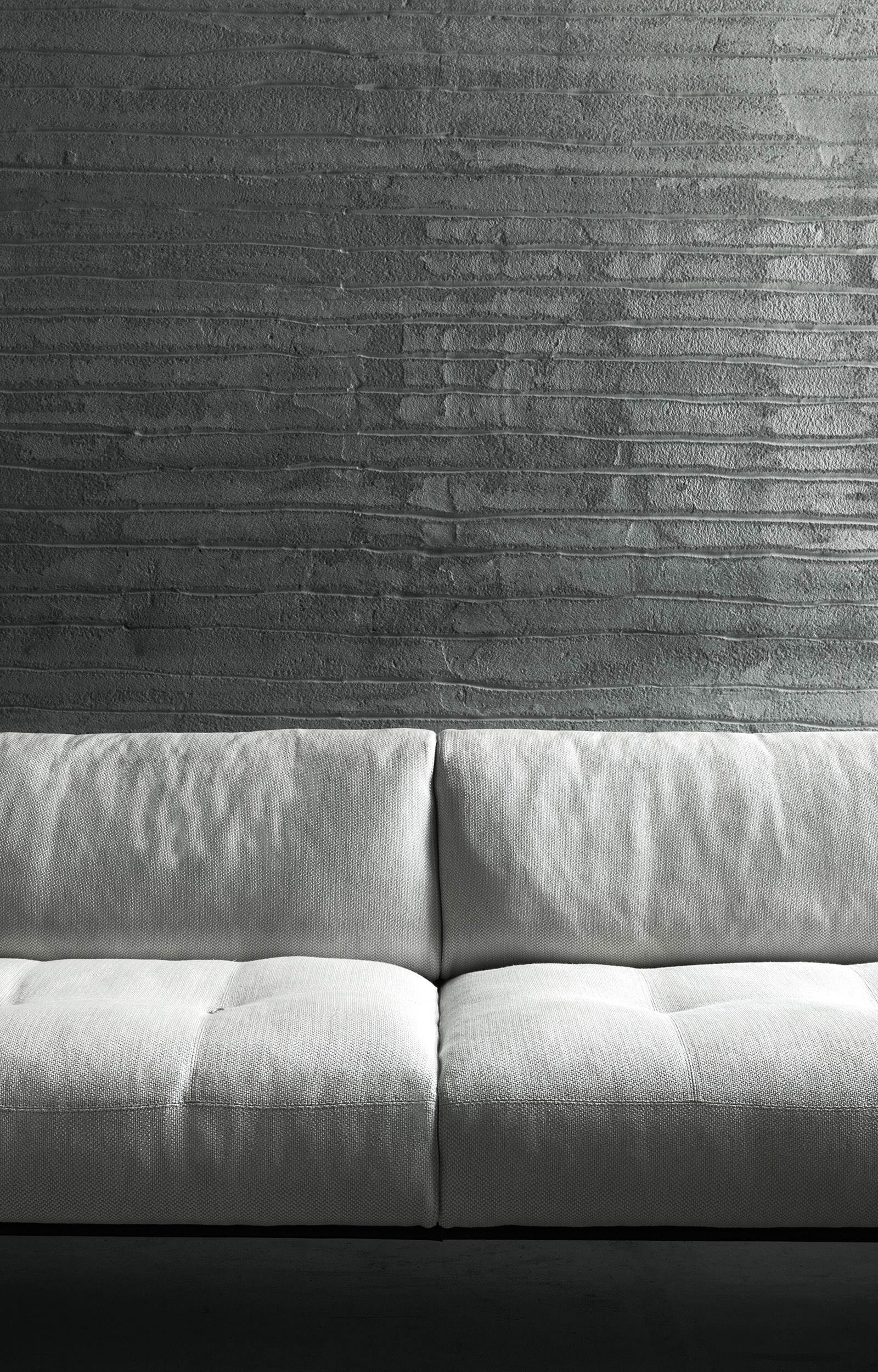 ROD SYSTEM - Sectional fabric sofa