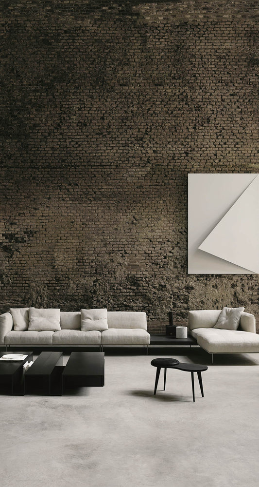 ROD SYSTEM - Sectional fabric sofa