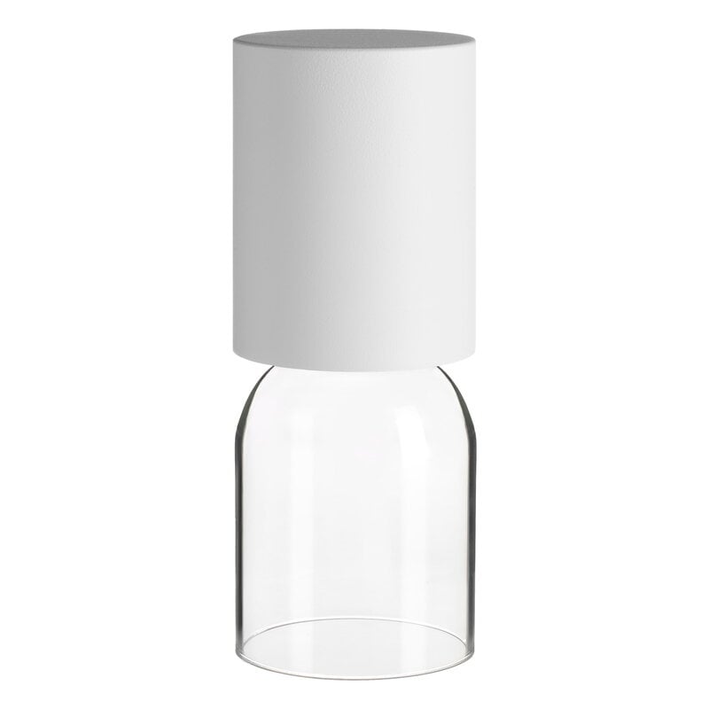 Nui Mini portable table lamp by Luceplan #white #