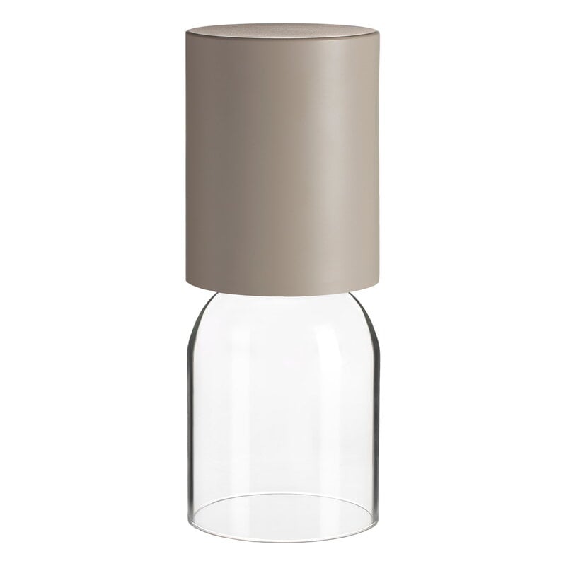 Nui Mini portable table lamp by Luceplan #sand #