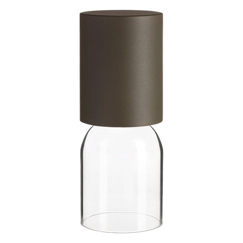 Nui Mini portable table lamp by Luceplan #greige #