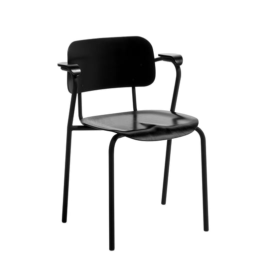 Artek Lukki Chair — black lacquered
