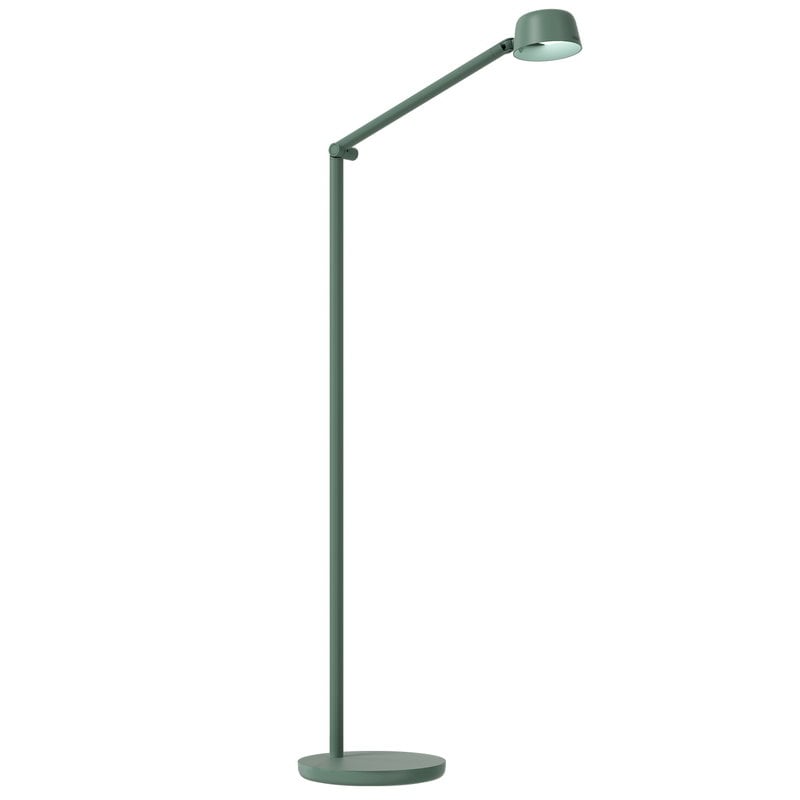 Motus Floor-2 floor lamp by Luxo #estate green #