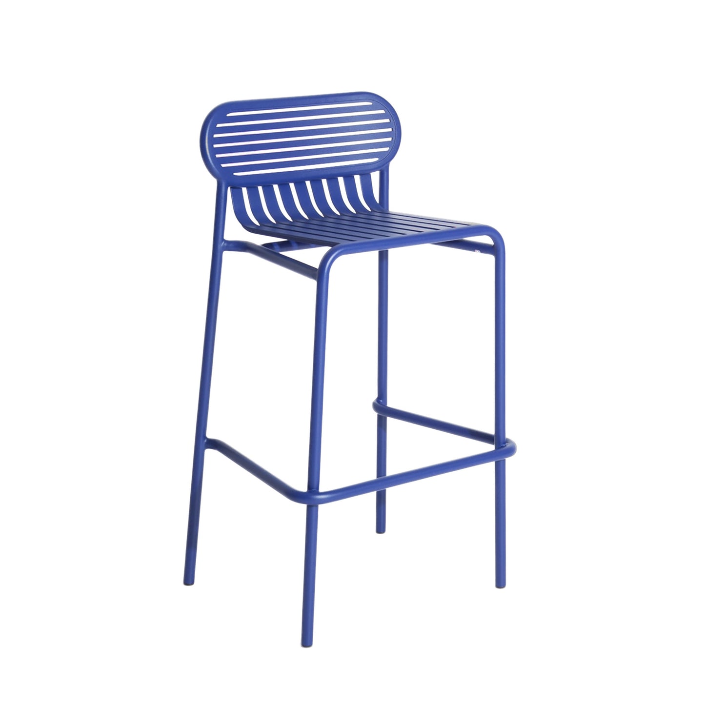 WEEK-END Bar Stool H80 by Petite Friture #Blue