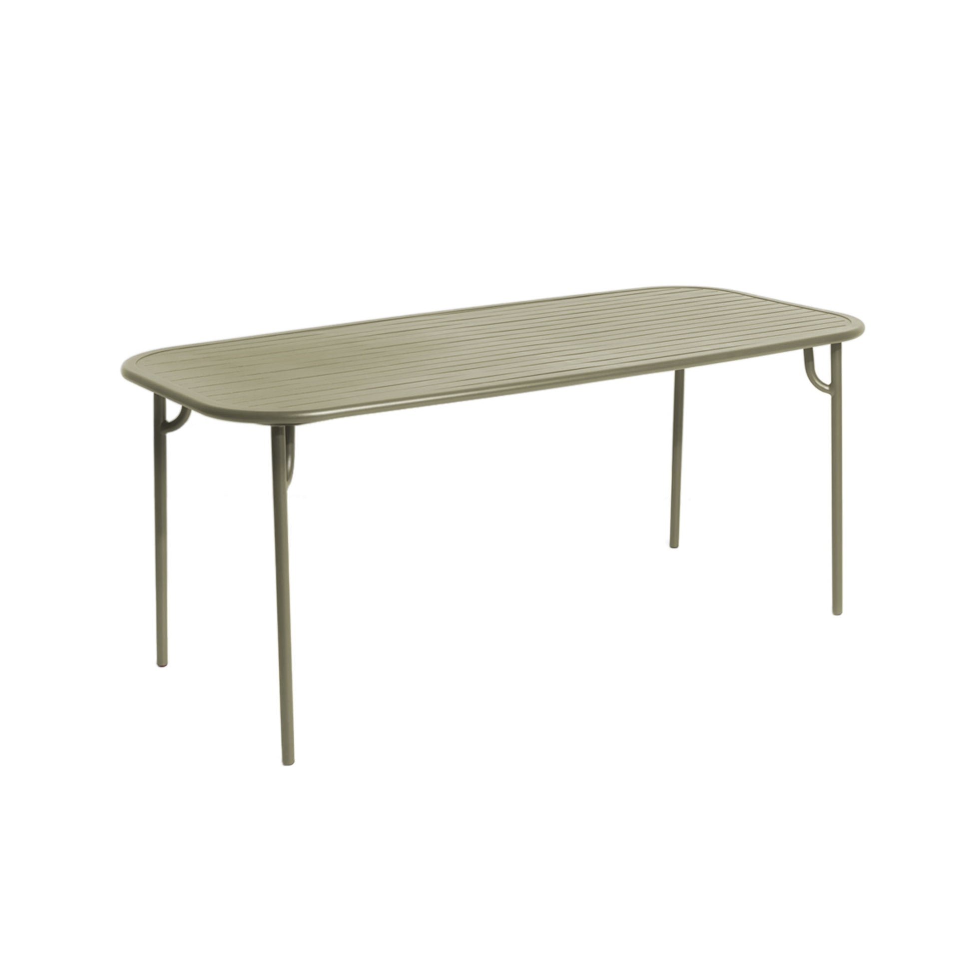 WEEK-END Rectangular Table by Petite Friture #Jade green