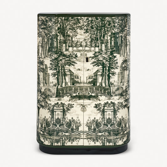 Curved cabinet Giardino Settecentesco