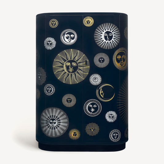 Curved cabinet Soli e Lune