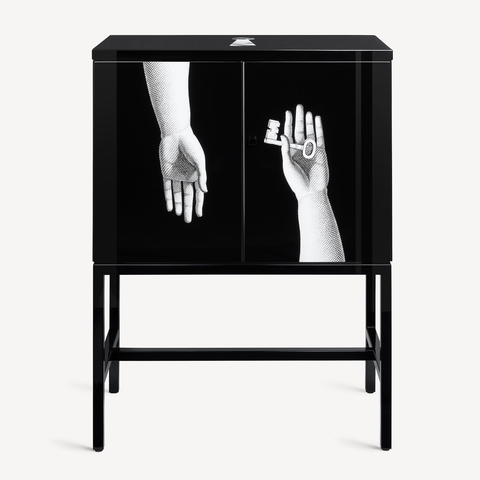 Raised small sideboard Mani con Chiave e Serratura